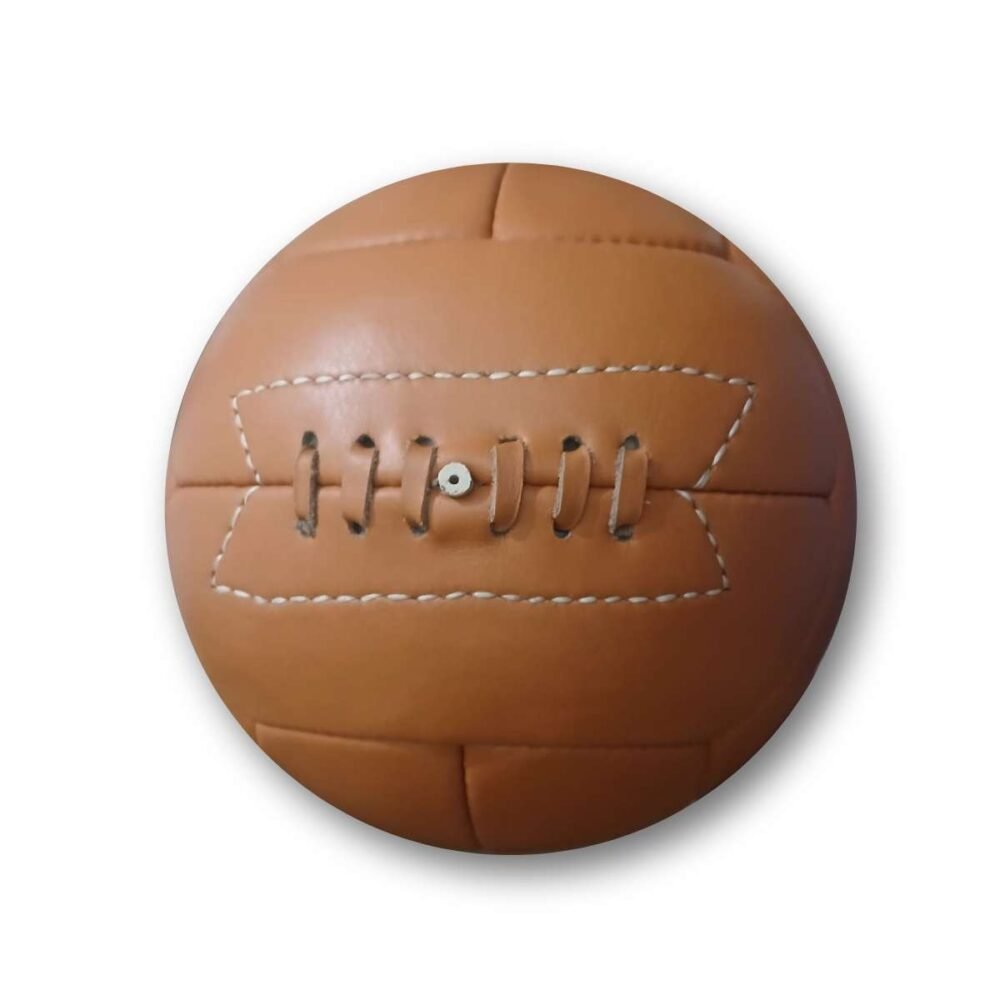 Vintage Brown Leather Football